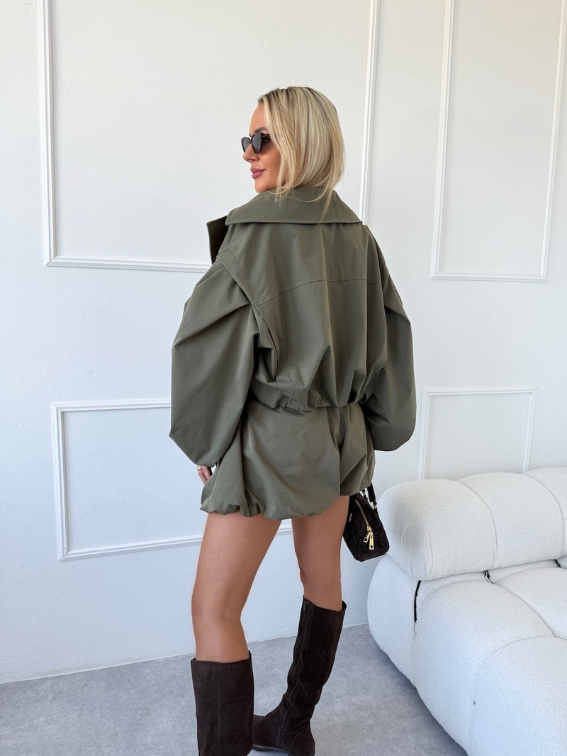 KHAKI BUNDA ODELIA - PREDOBJEDNÁVKA