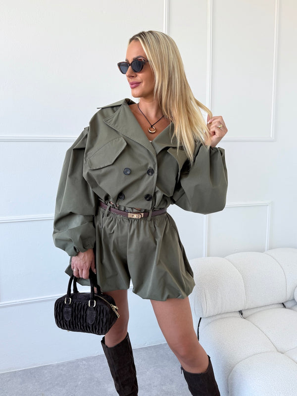 KHAKI BUNDA ODELIA - PREDOBJEDNÁVKA