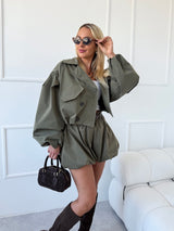 KHAKI BUNDA ODELIA - PREDOBJEDNÁVKA