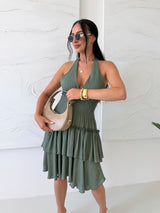 KHAKI ŠATY SIMONETTA