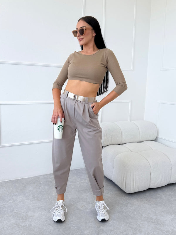 TAUPE NOHAVICE NICOLLE S OPASKOM