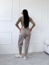 TAUPE NOHAVICE NICOLLE S OPASKOM