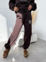 TMAVOHNEDÉ TEPLÁKOVÉ NOHAVICE BARNIE