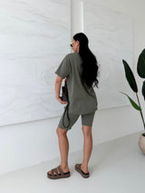 OLIVOVÉ LEGÍNOVÉ ŠORTKY ZENDY