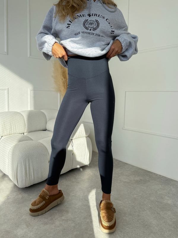 ANTRACITOVÉ ZATEPLENÉ LEGÍNY KOURTNEY