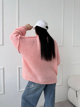 RUŽOVÝ SVETER SIMONE