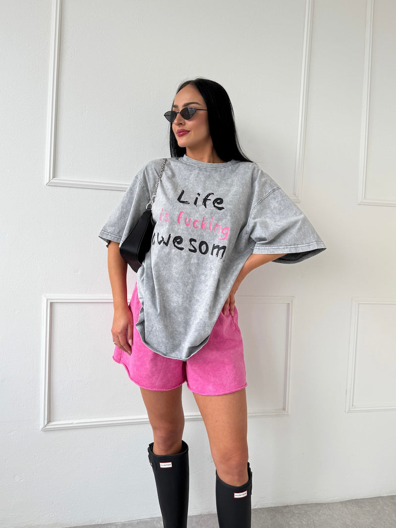BLEDOSIVÉ OVERSIZE TRIČKO ELIANA