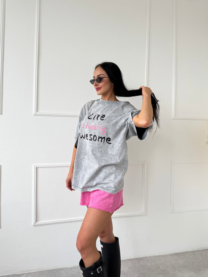 BLEDOSIVÉ OVERSIZE TRIČKO ELIANA