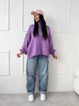 FIALOVÝ SVETER SIMONE