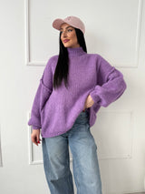 FIALOVÝ SVETER SIMONE
