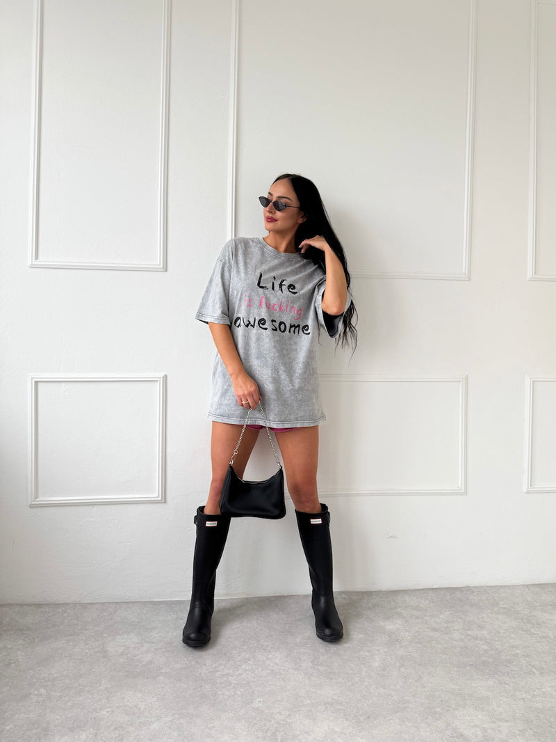 BLEDOSIVÉ OVERSIZE TRIČKO ELIANA