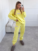 ŽLTÉ TEPLÁKOVÉ NOHAVICE CANDY