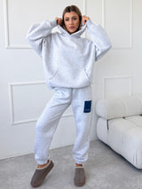 JEANSOVO-SIVÉ TEPLÁKOVÉ NOHAVICE FENSI