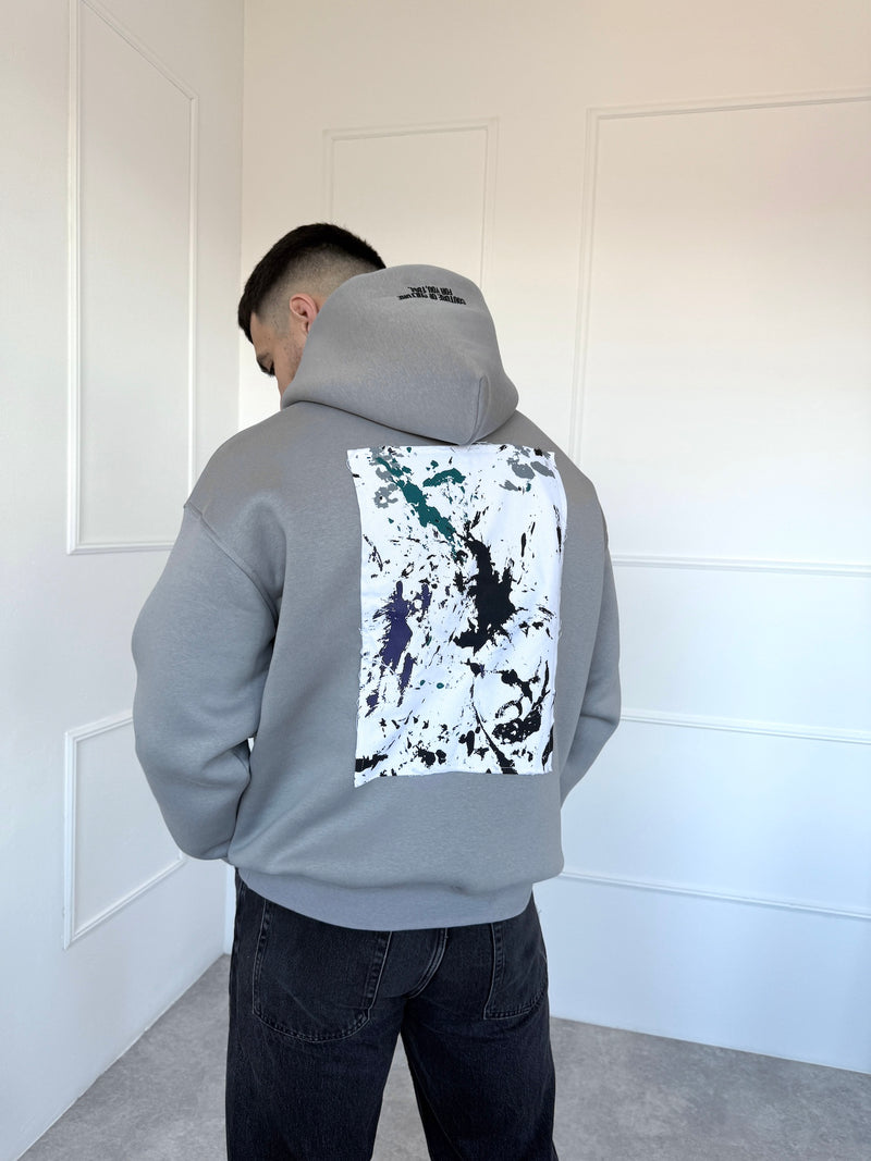 OVERSIZE MIKINA CULTURE - GRAY