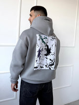 OVERSIZE MIKINA CULTURE - GRAY