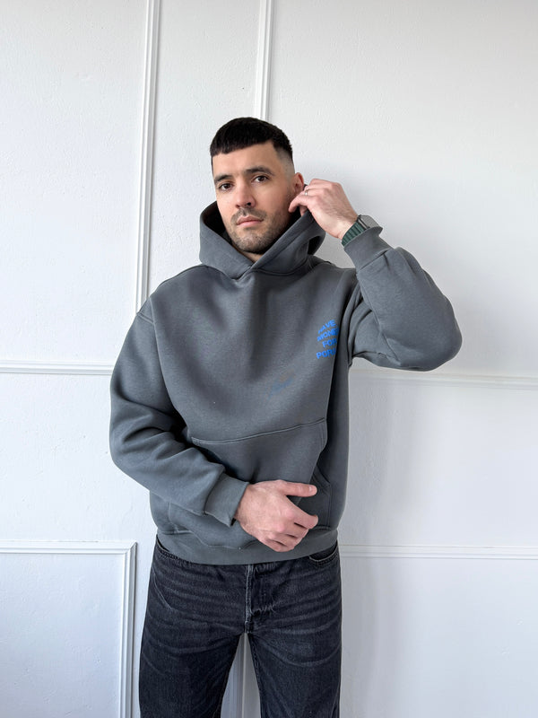 OVERSIZE MIKINA HAVE - DARK GRAY