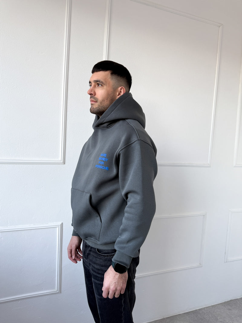 OVERSIZE MIKINA HAVE - DARK GRAY