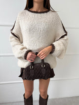 KRÉMOVÝ SVETER ORIANA