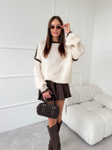 KRÉMOVÝ SVETER ORIANA