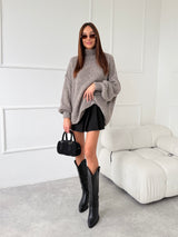 TAUPE SVETER ODETTE