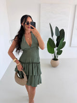 KHAKI ŠATY SIMONETTA