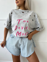 BLEDOSIVÉ OVERSIZE TRIČKO DAISY