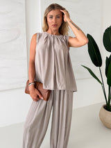 TAUPE TOP RUMMA
