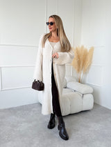 KRÉMOVÝ KARDIGÁN GABRIELLE