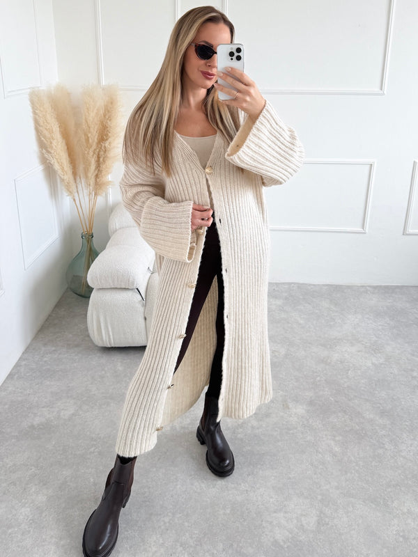 KRÉMOVÝ KARDIGÁN GABRIELLE