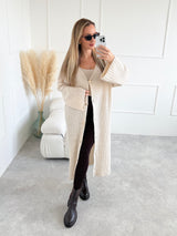 KRÉMOVÝ KARDIGÁN GABRIELLE