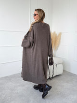 HNEDÝ KARDIGÁN GABRIELLE