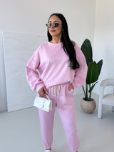 RUŽOVÁ MIKINA ALINN