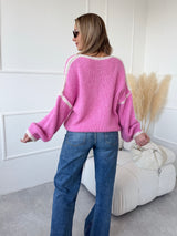 RUŽOVÝ SVETER ORIANA