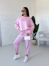 RUŽOVÁ MIKINA ALINN