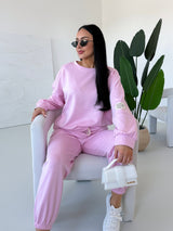 RUŽOVÁ MIKINA ALINN