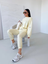 ŽLTÉ TEPLÁKOVÉ NOHAVICE ALINN