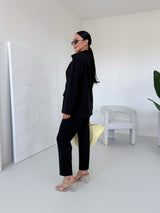 ČIERNE TEPLÁKOVÉ NOHAVICE SANDER