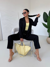 ČIERNE TEPLÁKOVÉ NOHAVICE SANDER