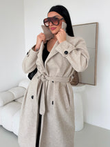 BÉŽOVÝ KABÁT TALEMMO