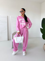 RUŽOVÁ MIKINA FIORELLA