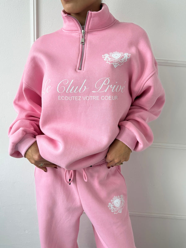 RUŽOVÁ MIKINA TANYA