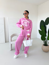 RUŽOVÁ MIKINA FIORELLA