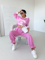 RUŽOVÁ MIKINA FIORELLA