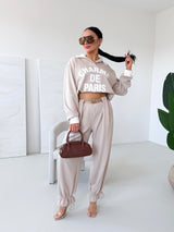 BÉŽOVÉ NOHAVICE FIORELLA S OPASKOM