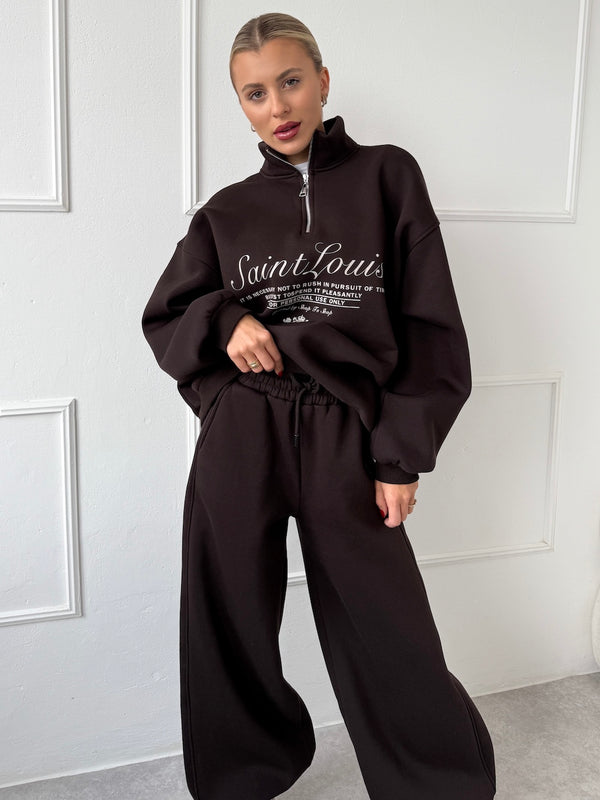 TMAVOHNEDÁ MIKINA LARISS