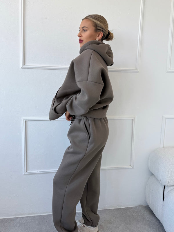 TAUPE MIKINA AURELIA