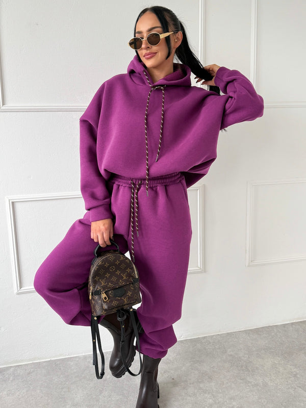 FIALOVÁ MIKINA AURELIA