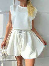 BIELY TOP ALISSIA