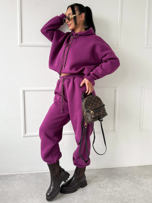 FIALOVÉ TEPLÁKOVÉ NOHAVICE AURELIA