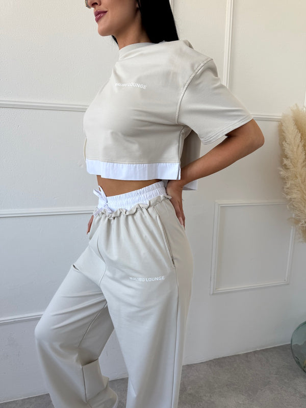 BÉŽOVÝ CROP TOP DREAMY